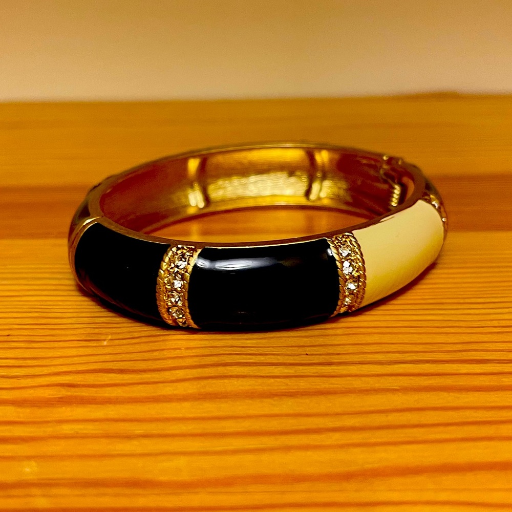 Navy and Cream Colored Bracelet JCrew